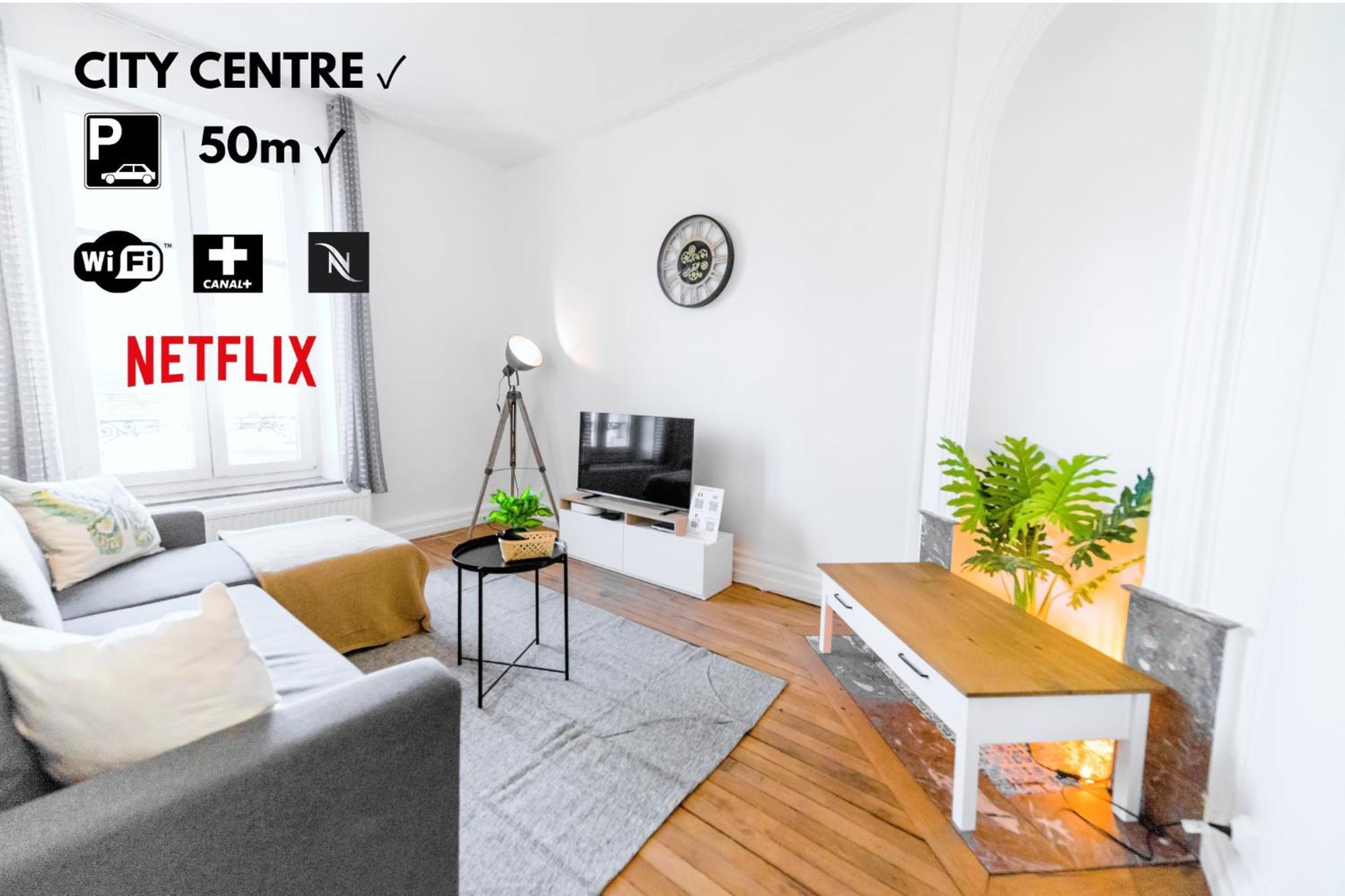 Suite Double Fabriques, 2 Bedrooms, Central, Parking Nearby, Self Checkin Nancy Exterior foto